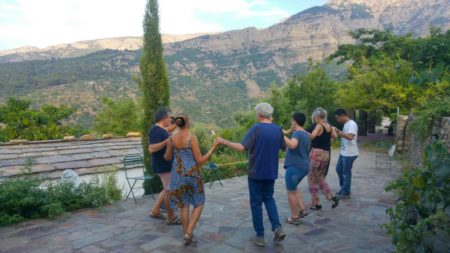Traditional dance lesson & Hiking Arethousa-Karavostamo