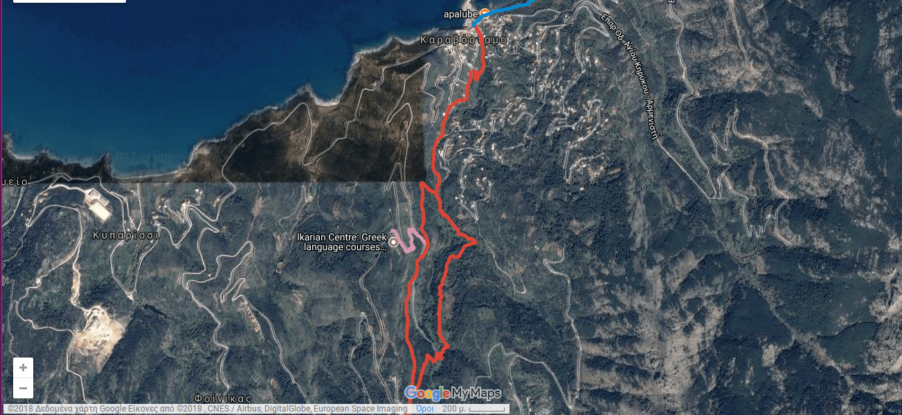 Pathways: Hiking Ikaria’s mountains with our map.